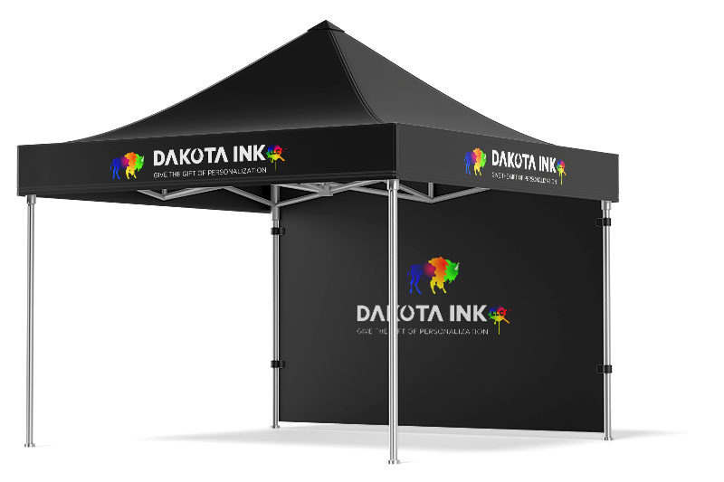 Dakota Ink Branded tents, tables, flags, banners